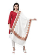 Pashmoda Women Ghazal Kashmiri Aari Embroidery Stole (Size: 71X203 CM)