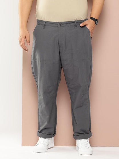 Thomas Scott Mens | Plus Size | Regular Fit | 100% Cotton | Breathable Fabric | Solid Color | Trouser | Chino | Casual Pants fo