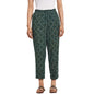 Fabindia Women Dabu Printed Casual Pant Cotton_Xs Green
