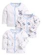 BABY GO Baby Boy 0-3M,3-6M,6-9M,9-12M Full Sleeves 100% Pure Cotton T-Shirt 