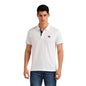 Pepe Jeans MenS Solid Regular Fit T-Shirt (Pm542215_White