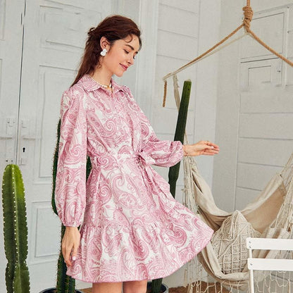 Greciilooks Dresses For Women || One Piece For Women || Western Dresses For Women || Rayon Paisley Printed Short Dresses For Wom