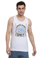 Peppyzone Mens Regular Fit Vest (TT-Trendy-2125_White4
