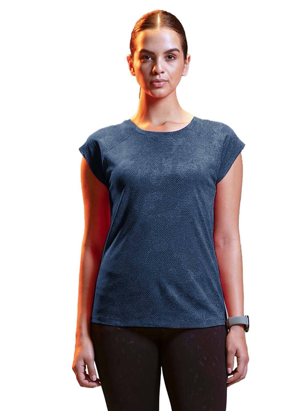 Lyra WomenS Rapid Dry Short Sleeve Breathable And Flexible Fit Active Top