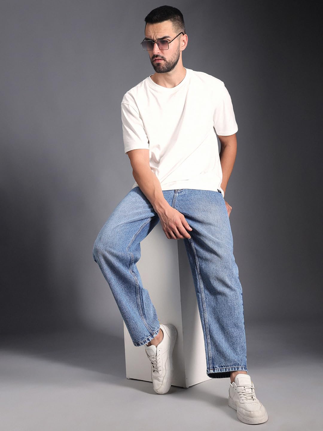 High Star MenS Classic Jeans (Hsmjns2401_Ig21_Blue_C