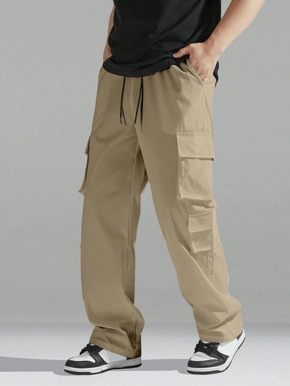Indoprimo Men Cargo || Men Cargo Pants || Men Cargo Pants Cotton || Cargos For Men || Men Cargo Trouser (In, Alpha, Xl, Regular,