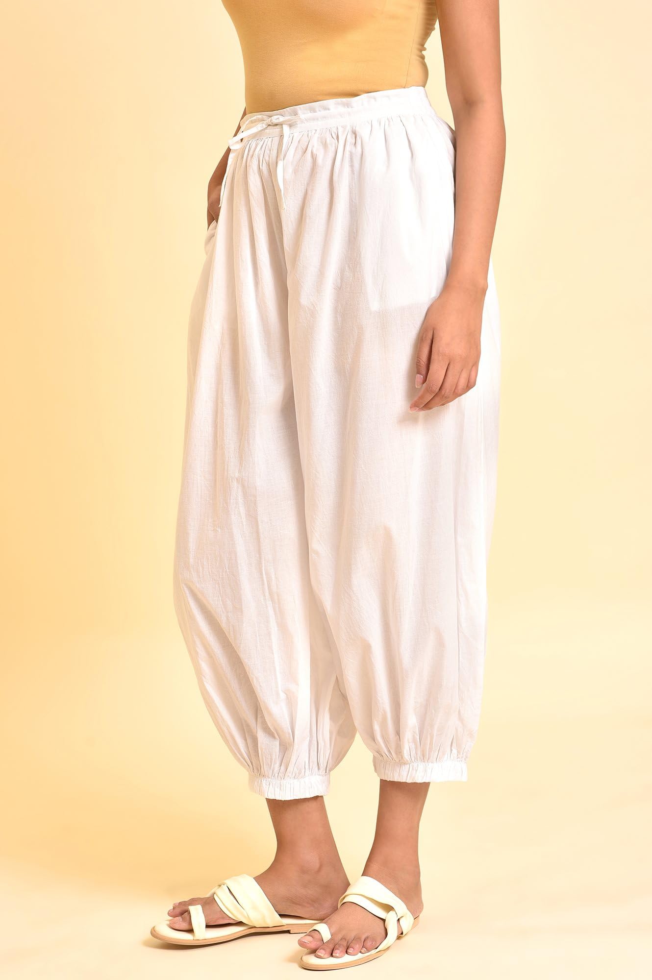 W Pure Cotton Strechable Salwar For Women | Pure Cotton Salwar For Women | Patiala Pants For Women | W For Woman