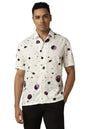 Allen Solly Men Relaxed Fit Printed Casual Half Sleeve Short Sleeve Shirt