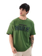 The Souled Store Official Hulk: Gamma Fury Men and Boys Short Sleeves Round Neck Green Graphic Printed Cotton Oversized T-Shirts