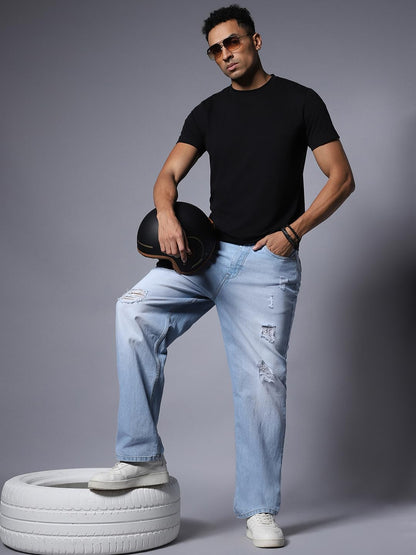High Star MenS Relaxed Jeans (Hsmjns2069_Blue6