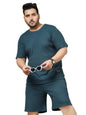 Rigo Plus Size Co-ord Set for Men | Plus Size Night Suit Set for Mens | Lounge-wear Nightdress Pajama Set for Mens | Night Wea