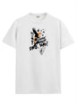 ADRO Mens Anime T Shirt - Premium Cotton Printed Haikyuu Tshirt - Perfect for Haikyuu Fans Print and Comfortable Fit White T-Shi