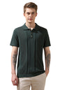 Dennis Lingo Men Regular Fit Green Half Sleeve Cotton T-Shirt
