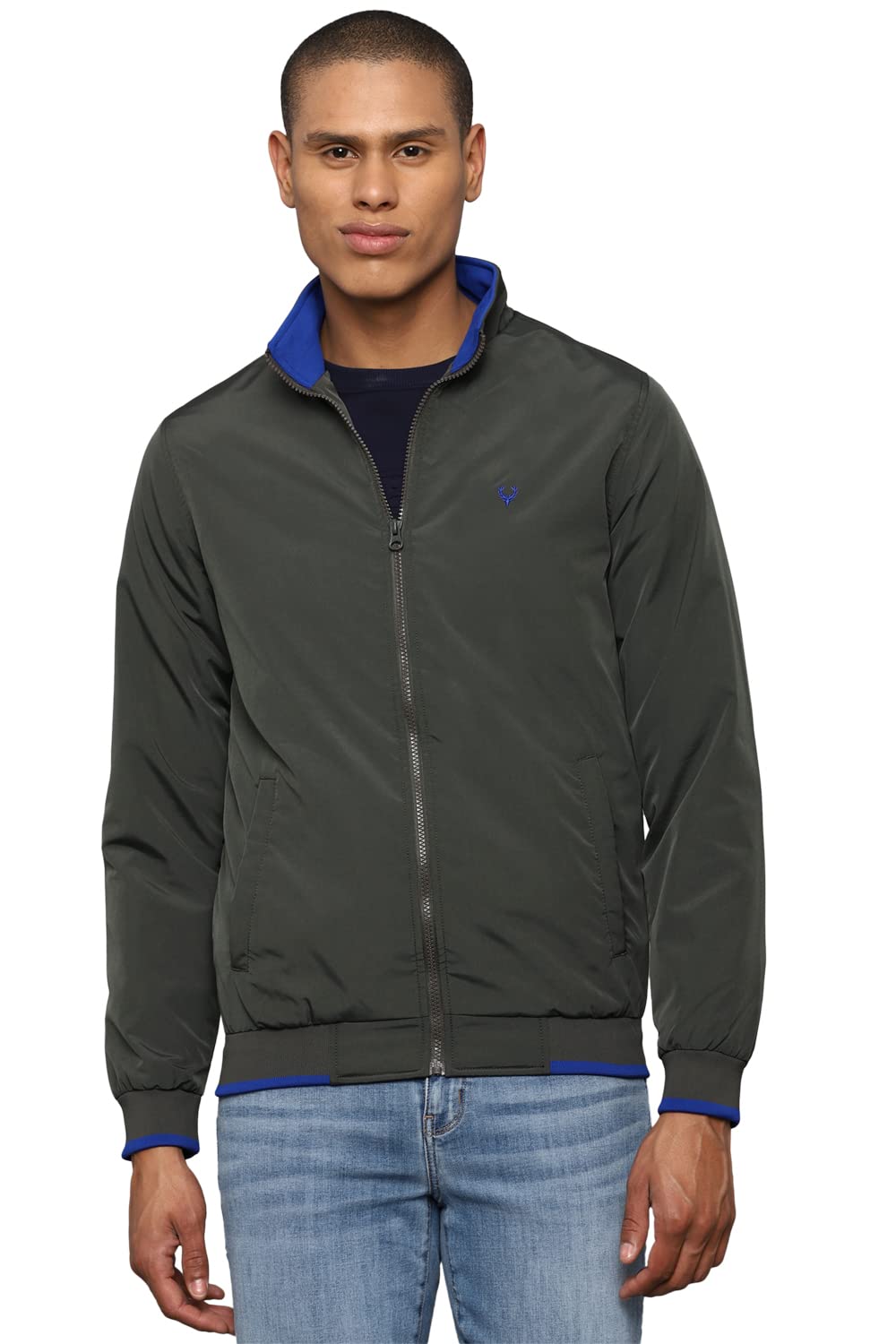 Allen Solly Men Solid Polyester Jacket