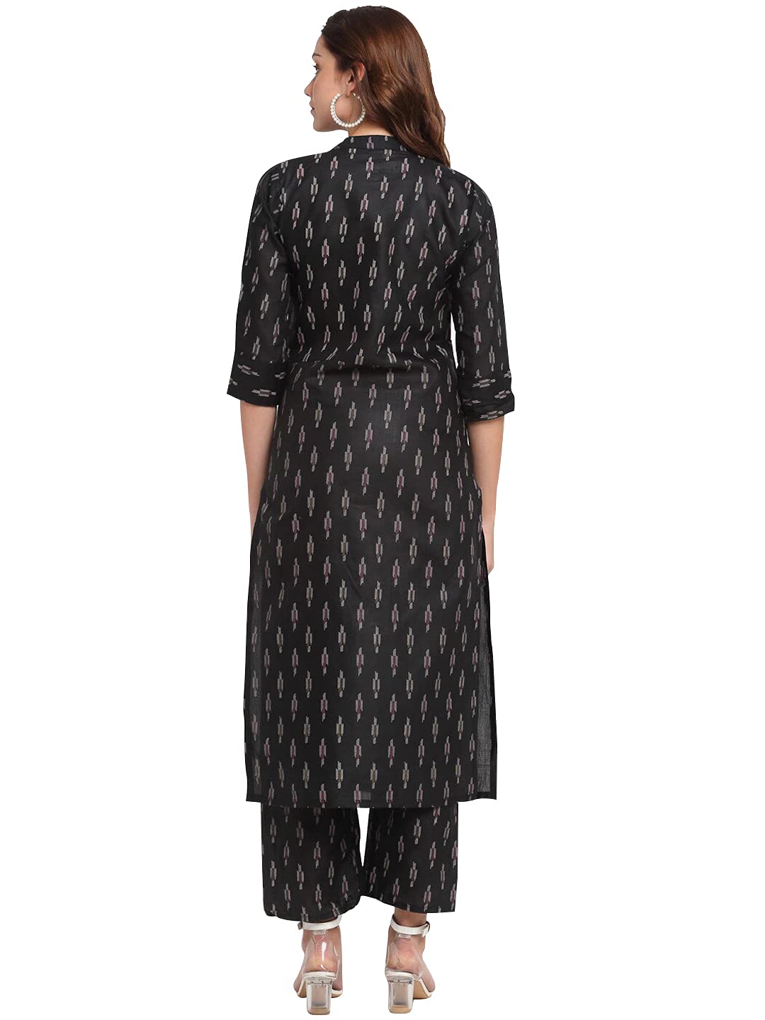 ANNI DESIGNER Women's Cotton Printed Kurta with Palazzo