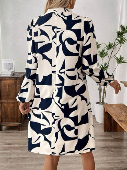 Leriya Fashion Viscose Rayon Western Knee-Length Women Party Dress (Lf-Wd1280_Blue