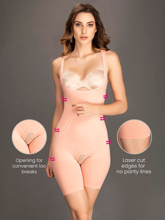 Clovia Womens Other Shapewear (SW0002F16-L/XL_Orange X-Large