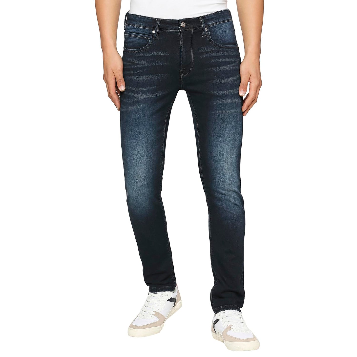 Pepe Jeans MenS Slim Jeans (Pm207586Q031_Dark Used Indigo Blue