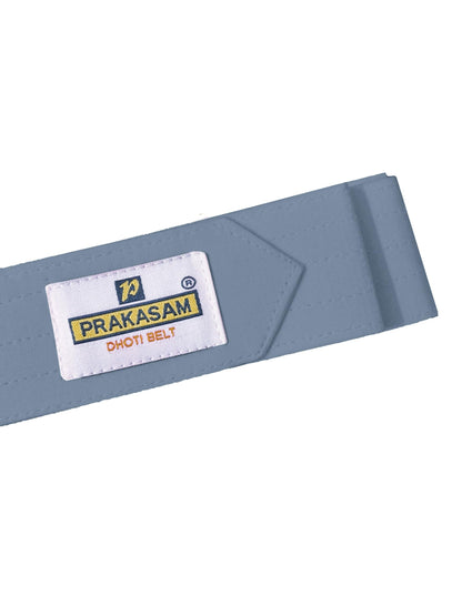 PRAKASAM COTTON Mens Cotton Dhoti Belt | Durable Canvas Cotton Waist Belt for Traditional Dhoti | Adjustable & Comfortable Dhoti