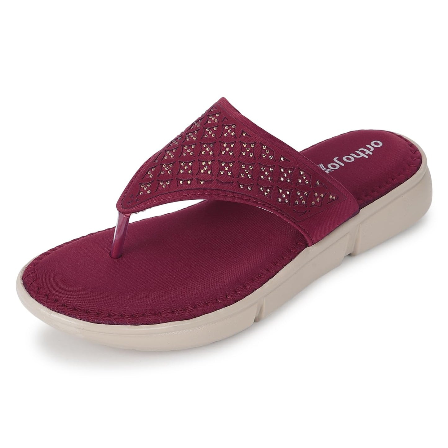 Ortho Joy Doctor Fancy Slipper For Women || Orthopedic WomenS Fancy Sandal For Women
