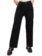 Ketch WomenS Flared Mid Rise Jeans (Pkjn000003_Black, Large