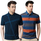 Nobel Monk MenS Regular Fit Polo T Shirt |Half Sleeves |Collar Tshirts |Casual T-Shirt For Men