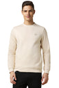 Allen Solly Men Printed Casual Cotton Full Sleeve Crew Neck T-Shirt