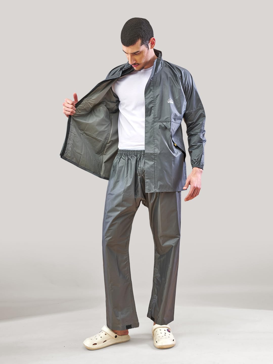 Lux Venus Plain Tapping Rain Suit For Men.