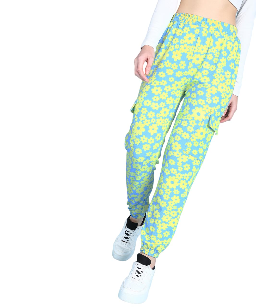 POPWINGS Casual Printed Joggers for Women || Latest Stylish Western Women Joggers for Summer || Pull-On Women Joggers Pants || W