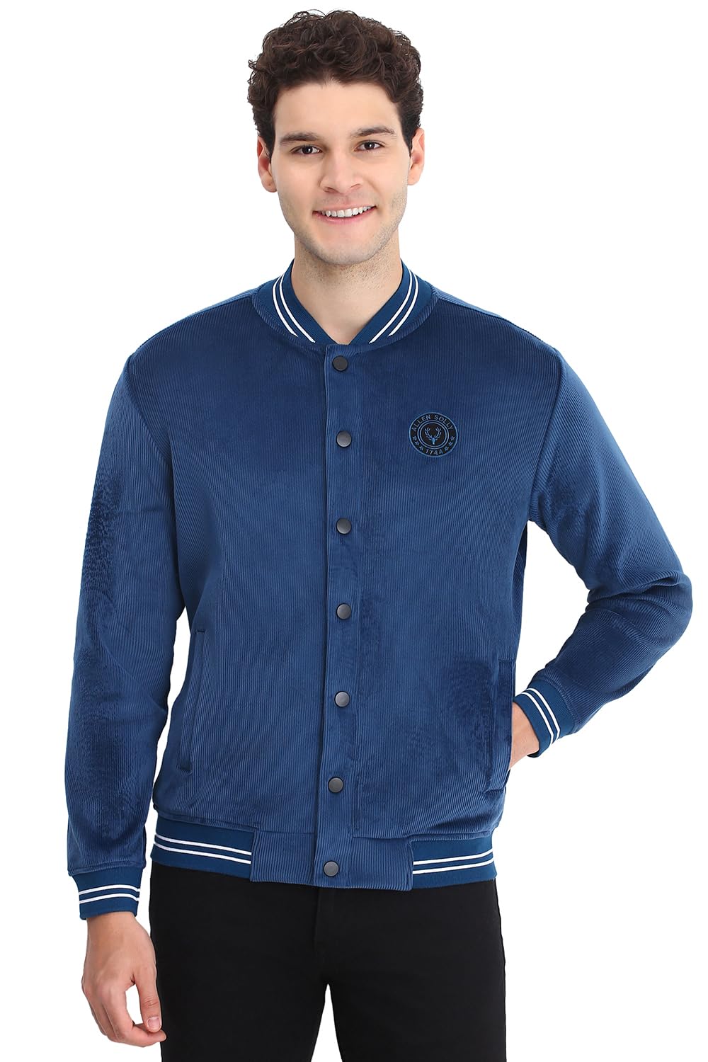 Allen Solly Men Regular Fit Casual Full Sleeve T-Shirt