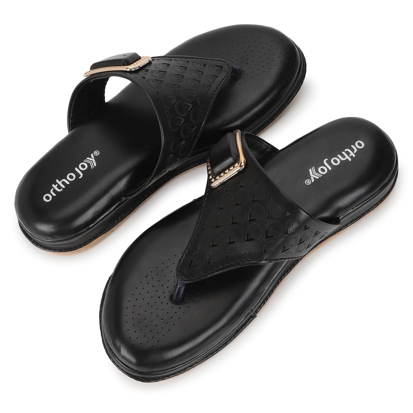 Ortho Joy Doctor Fancy Slipper For Women || Orthopedic WomenS Fancy Slipper/Sandal For Women