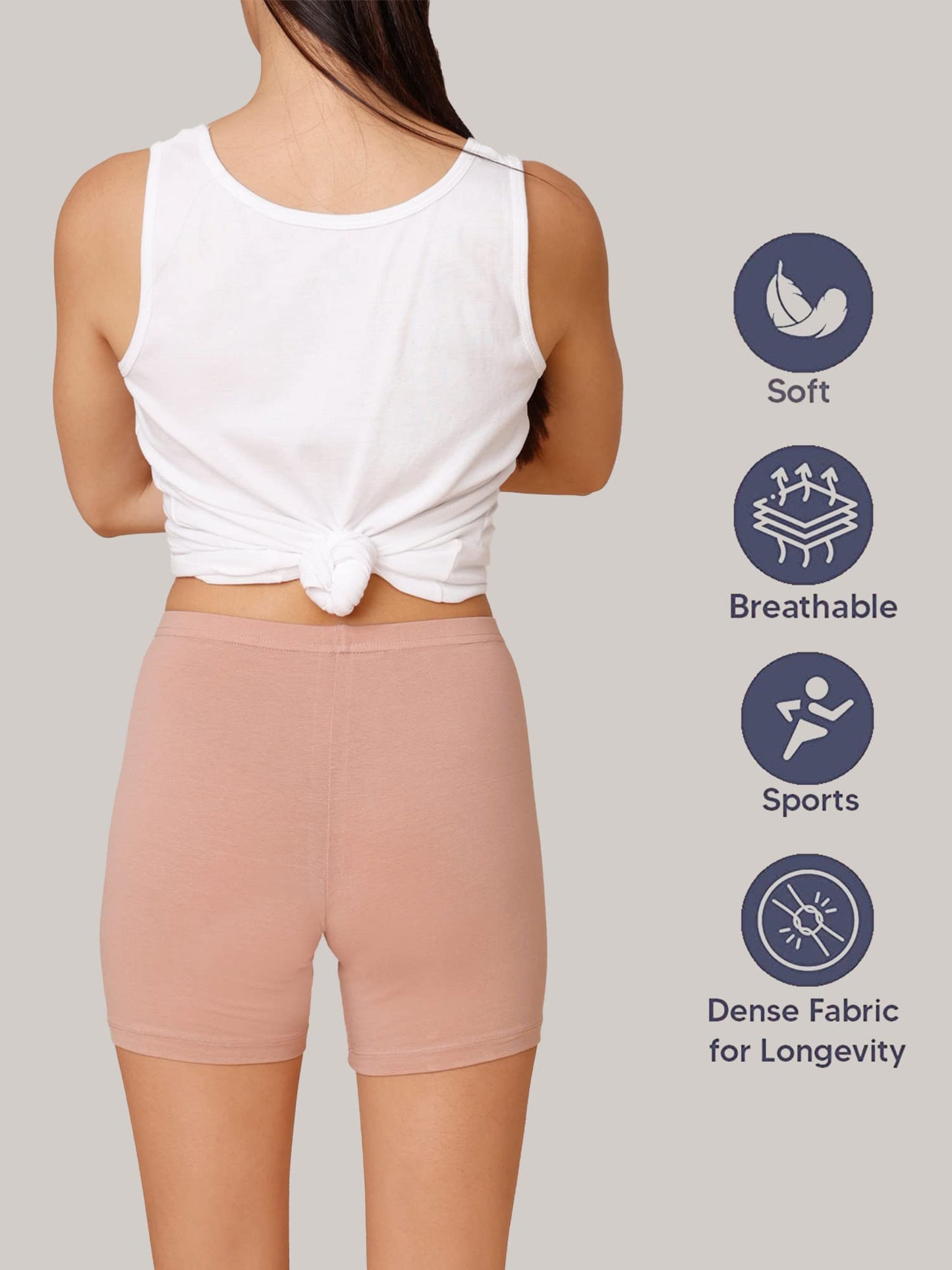 Nykd Trendy Square Neck Soft Cup Slip On Everyday Sports Bra For Women | Wireless | Full Coverage | Non Padded (Pack Of 2 Bra, N