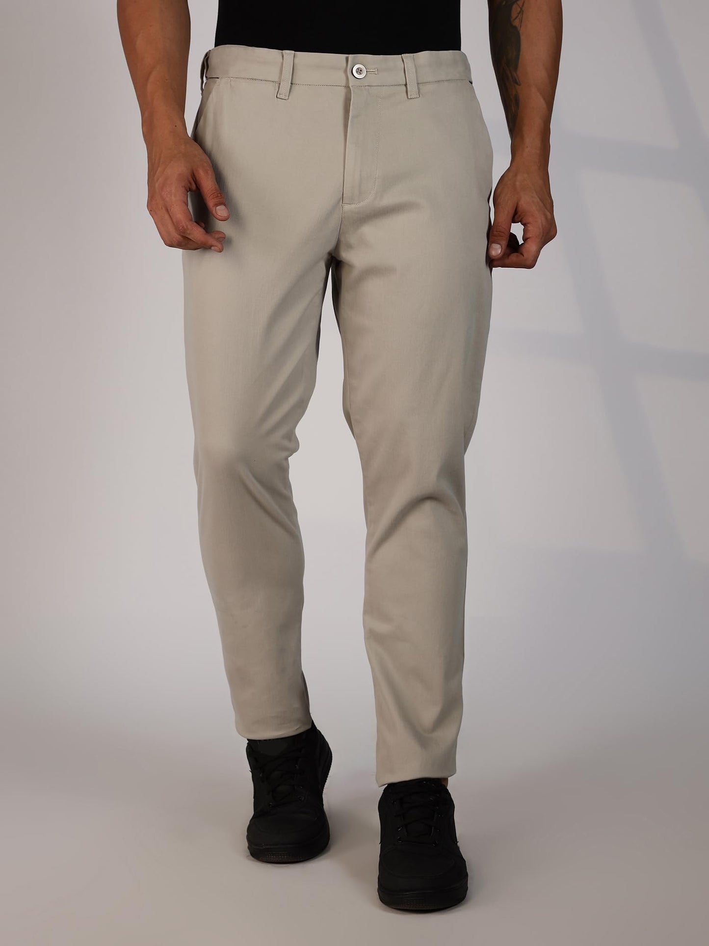 Thomas Scott | Mens | Slim Fit | Cotton Blend | Breathable Fabric | Stretchable Fabric | Casual | Semi Formal | Trouser | Chino