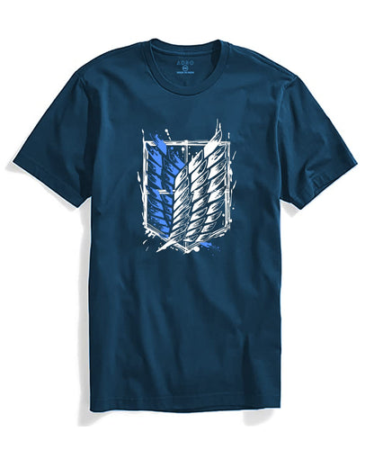 ADRO Mens Attack on Titan Cotton T-Shirt (M)