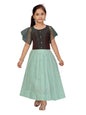 Aarika Girl'S Silk Lehenga Choli (Lch-11005_Rama-C-Green_32)