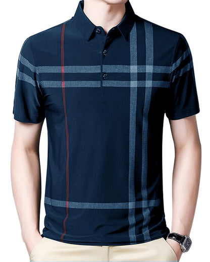Noble Monk MenS Regular Fit Polo T Shirt |Half Sleeves |Collar Tshirts T Shirt | Casual Tshirt Teal Blue