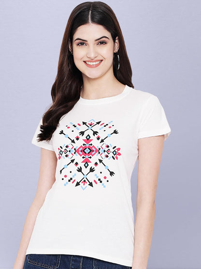 Tee Projekt Womens Cotton Blend Regular Fit T-Shirt
