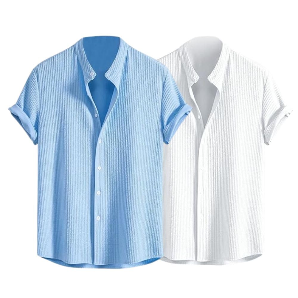 Greciilooks Shirt For Men | Mens Casual ShirtS | MenS Regular Fit Stylish | Printed | ManS Solid Slim Fit | Short Sleeve | Tr