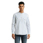 Pepe Jeans MenS Striped Regular Fit Shirt (Pm308641_White