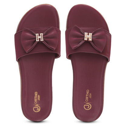 Ortho Joy Doctor Footwear For Women|| Fancy Slippers For Women || Orthopedic WomenS Fancy Slipper