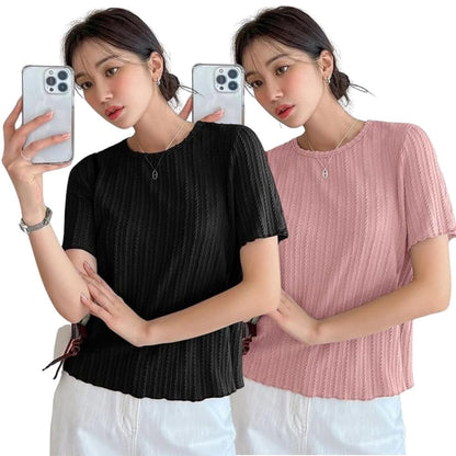 Greciilooks WomenS Fashion Tops  Crop Top, Loose Fit Oversized Shirts & Stylish Korean Tank Tops For Summer Wear