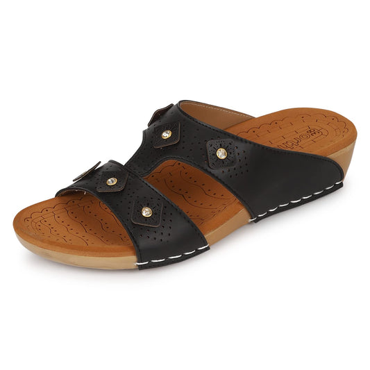Ortho Joy Doctor Slipper For Women Fancy || Orthopedic WomenS Slipper || Comfortable Regular Wear Slippers For Women
