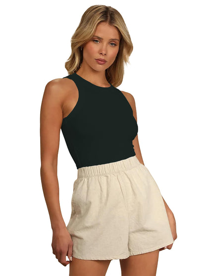 Toochki Womens Dark Green Spandex Solid Crop Western Top | Winter | Western | Latest | Trendy