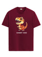 ADRO T Shirts for Boys & Girls || Dinosaur Printed T-Shirt || Ages 3-14 || 100% Cotton Round Neck Tshirt for Boys & Girls||KRN-D