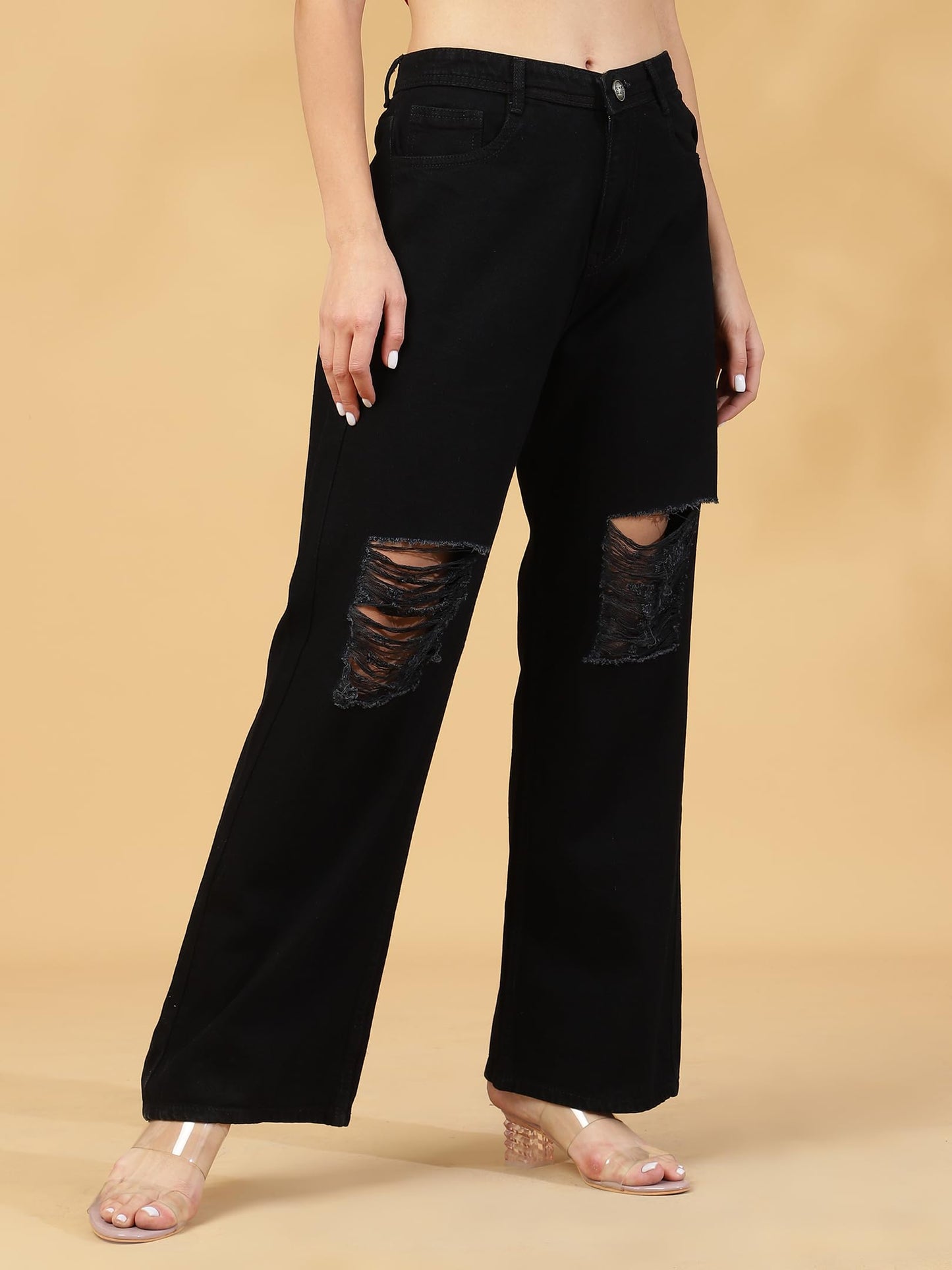 Shasmi Womens Jeans for Women || High Waist Jeans for Women || Bootcut Jeans for Women || Flared Jeans for Women High Waist ||