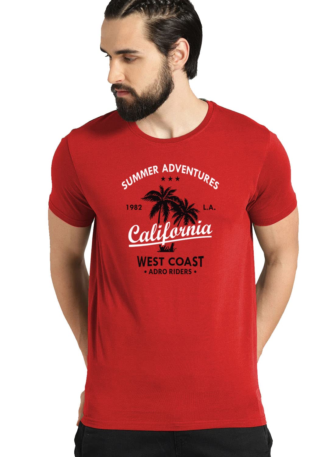 ADRO Summer Adventures California Mens Printed T-Shirt (S)
