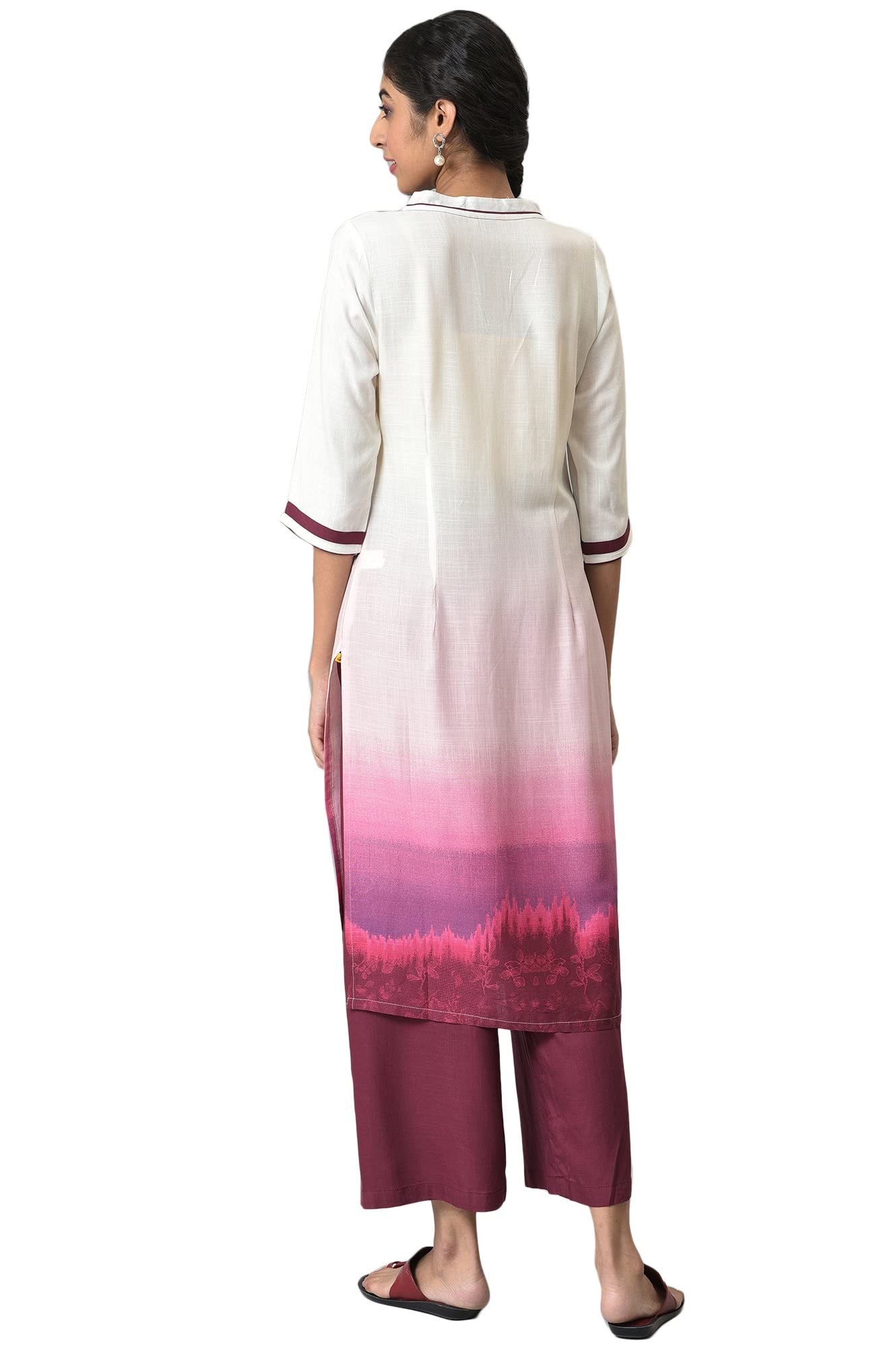 Blue Floral Printed with Zari Embroidery Liva Dress and Dupatta