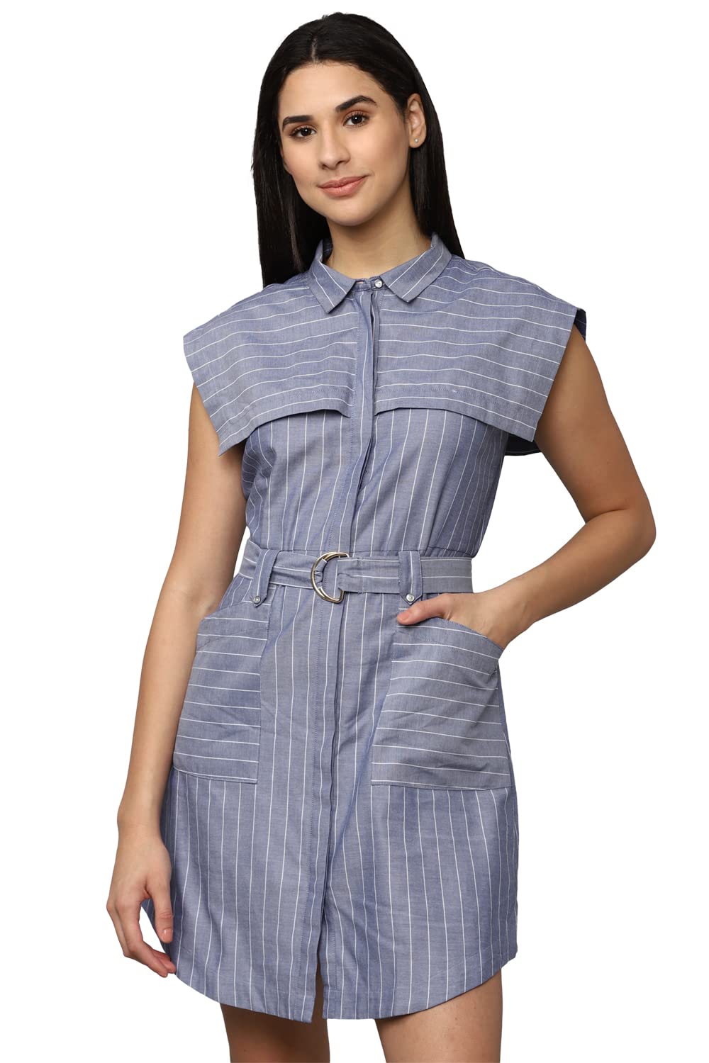 Allen Solly Women Striped Casual Jumpsuit