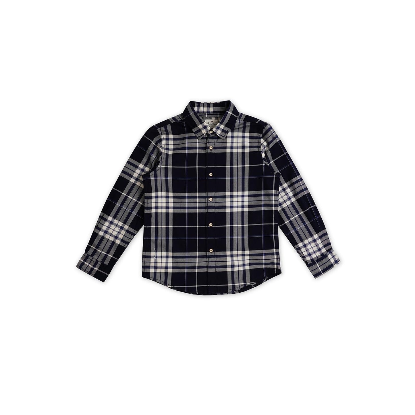 Pepe Jeans BoyS Regular Fit Shirt (Pb302539_Navy Blue