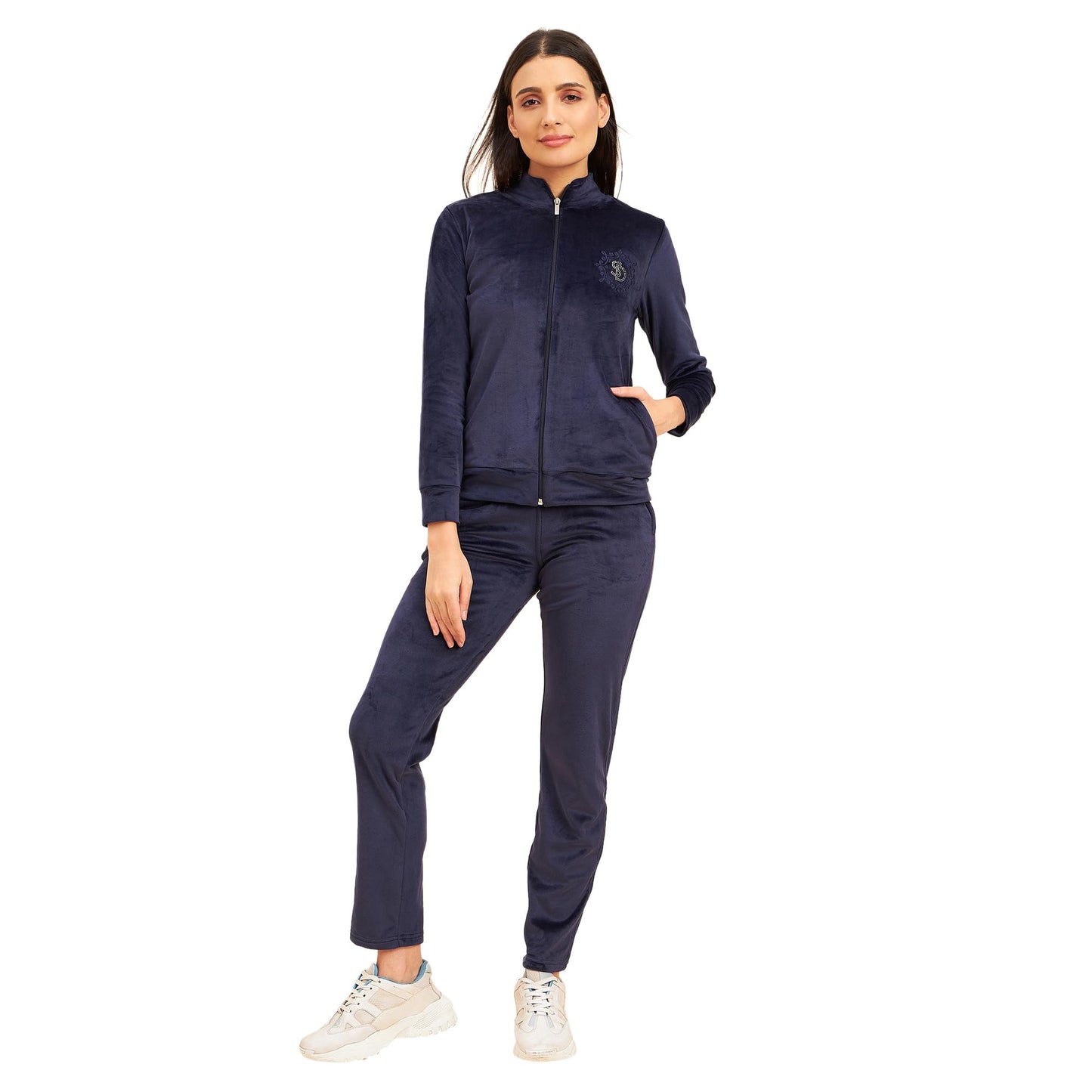 Sweet Dreams Women Solid Tracksuit